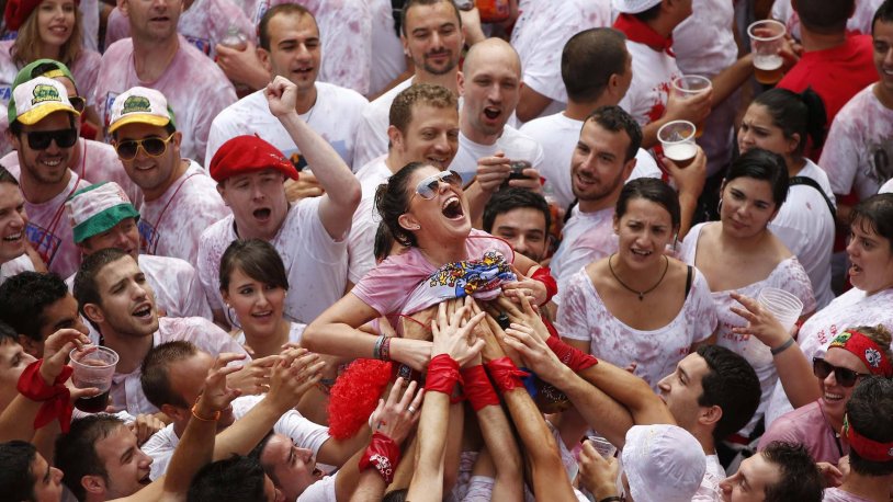 Festival San Fermin Boobs