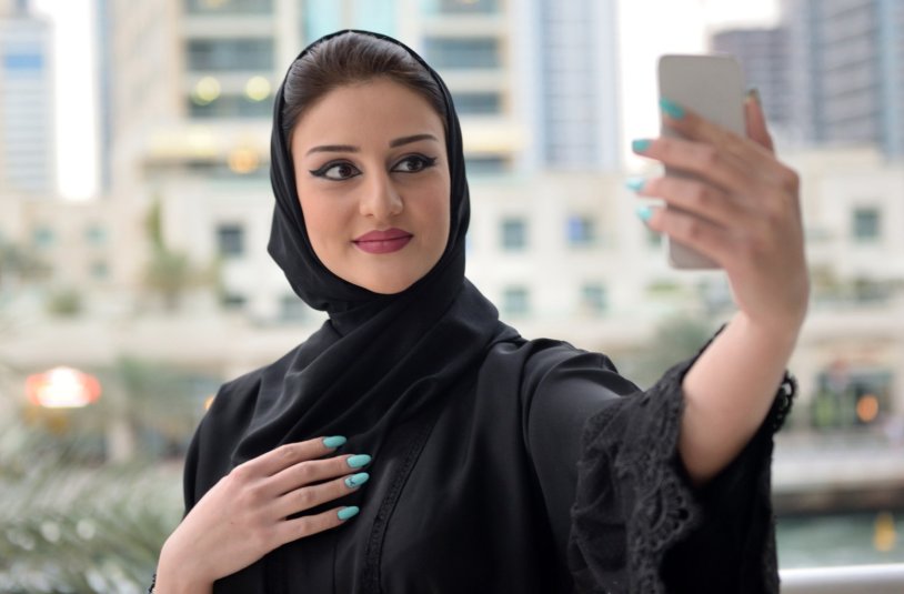 Beautiful women in the UAE