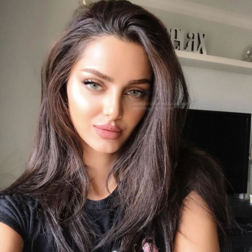 Iranian fashion model Jaberi