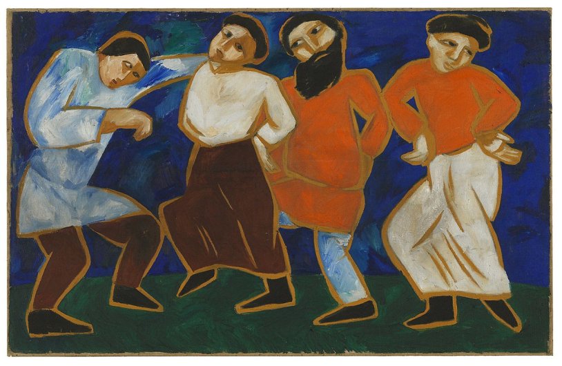 Neopimitivism Larionov peasants