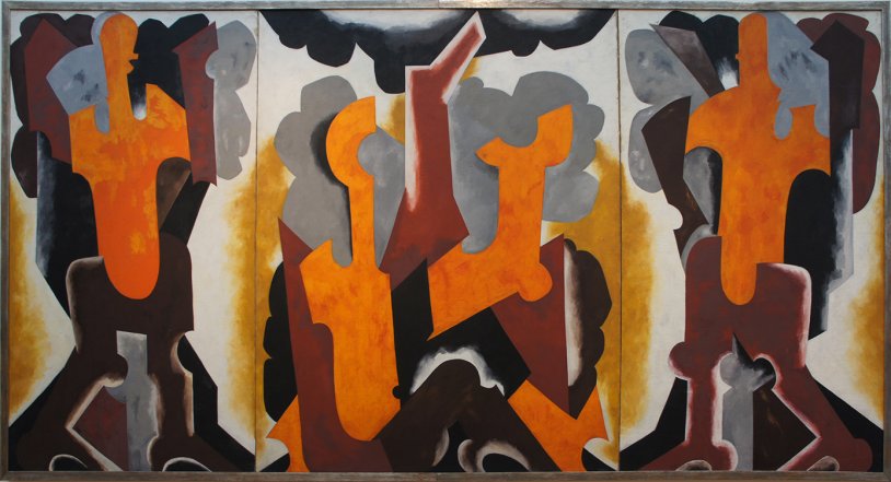 Goncharova Bathemer Triptych