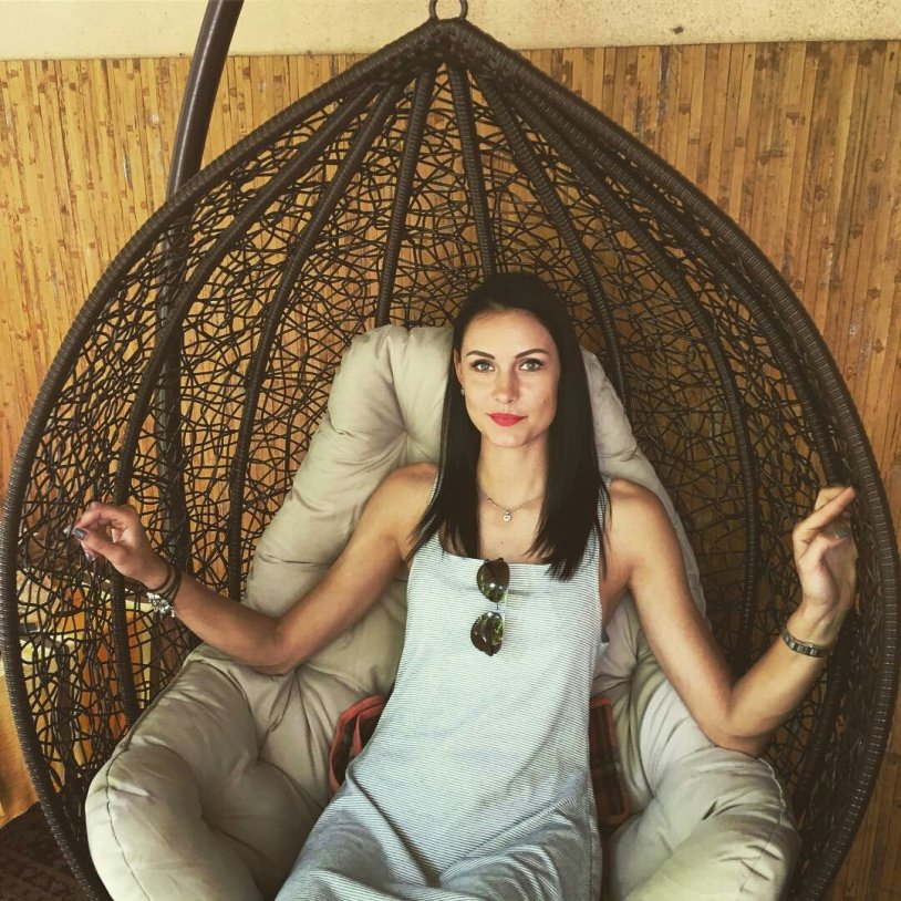 Natalia Olegovna Goncharova in a swimsuit