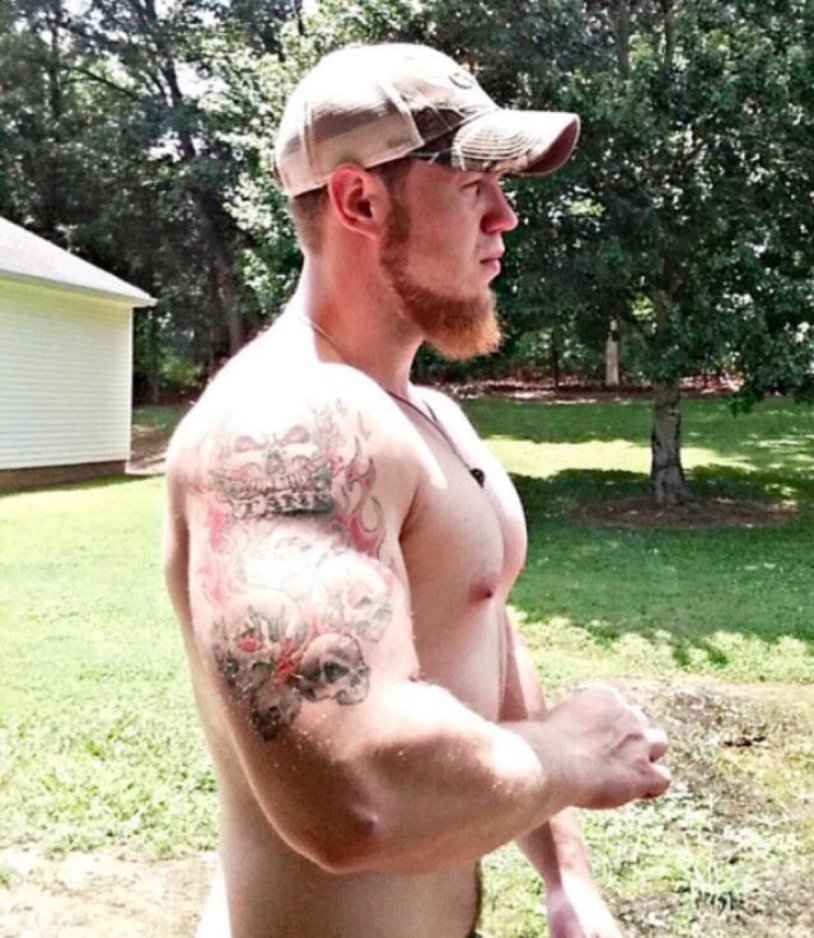 White Trash Redneck Man