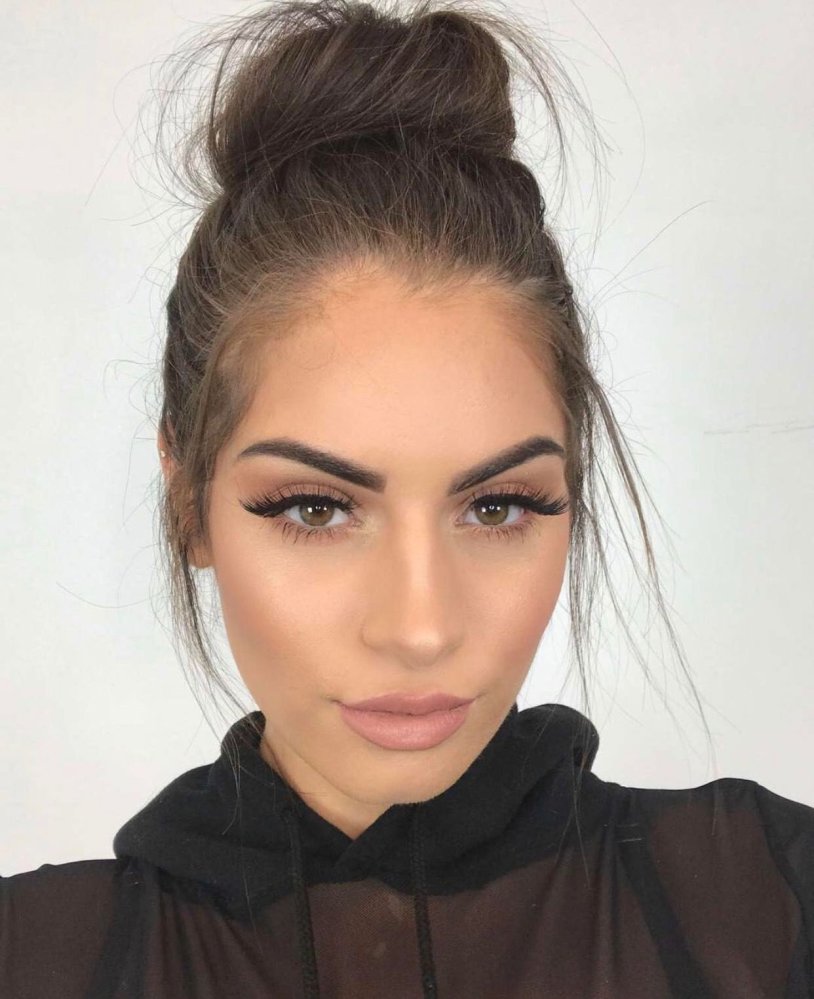 Sports figure with beautiful breasts