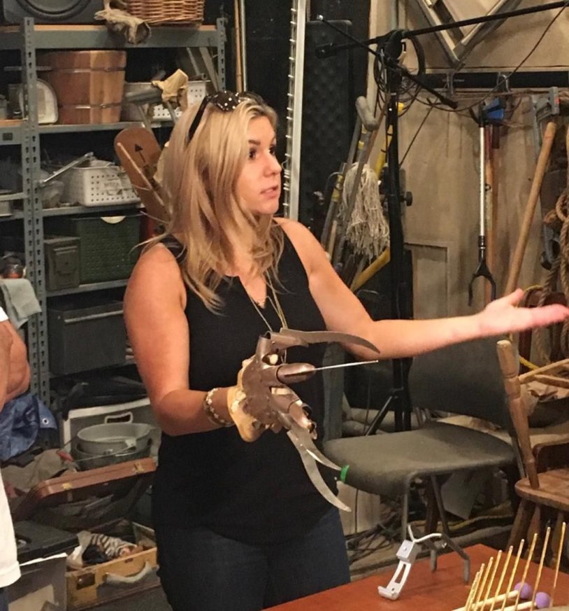 Grab Brandy Schulz without looking