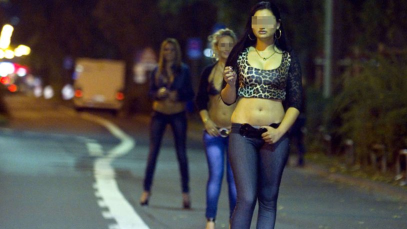 Street prostitution on the highway