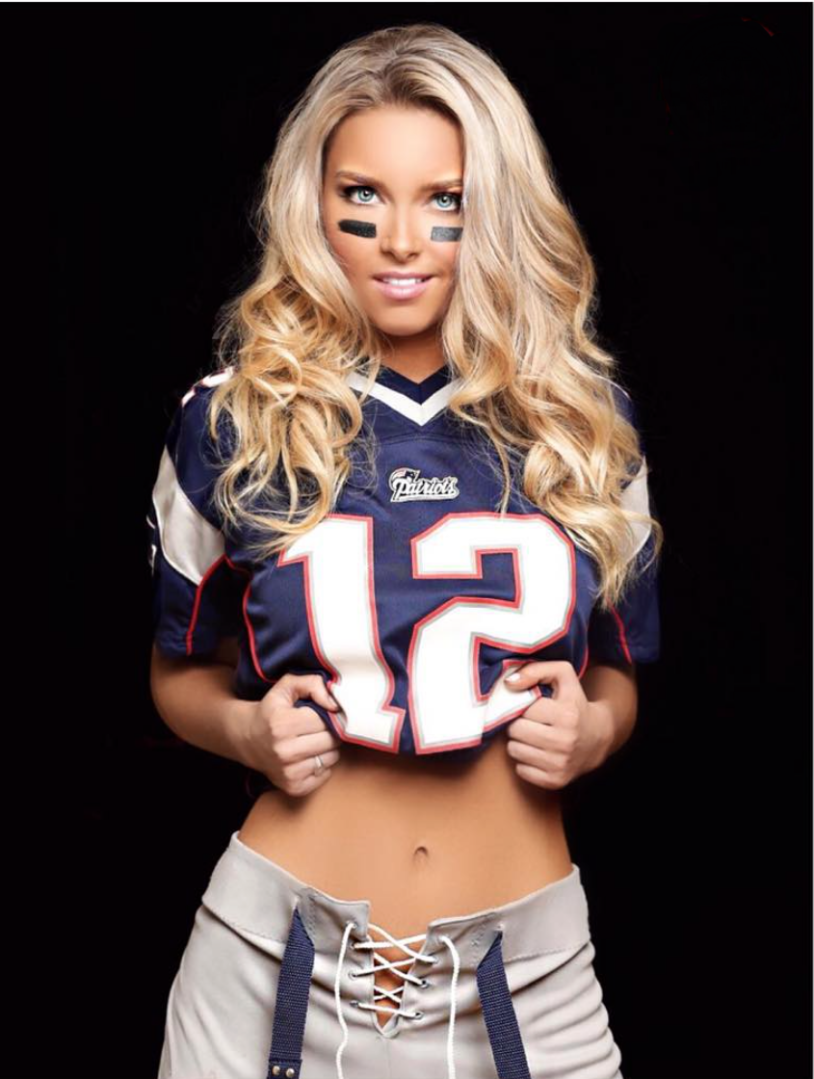 Photoshoot American football player