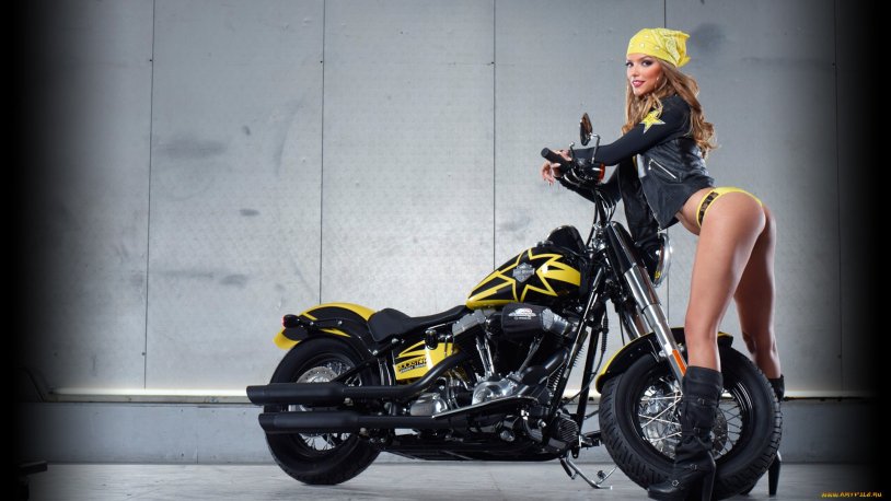 Women's Harley Davidson Motorcycle