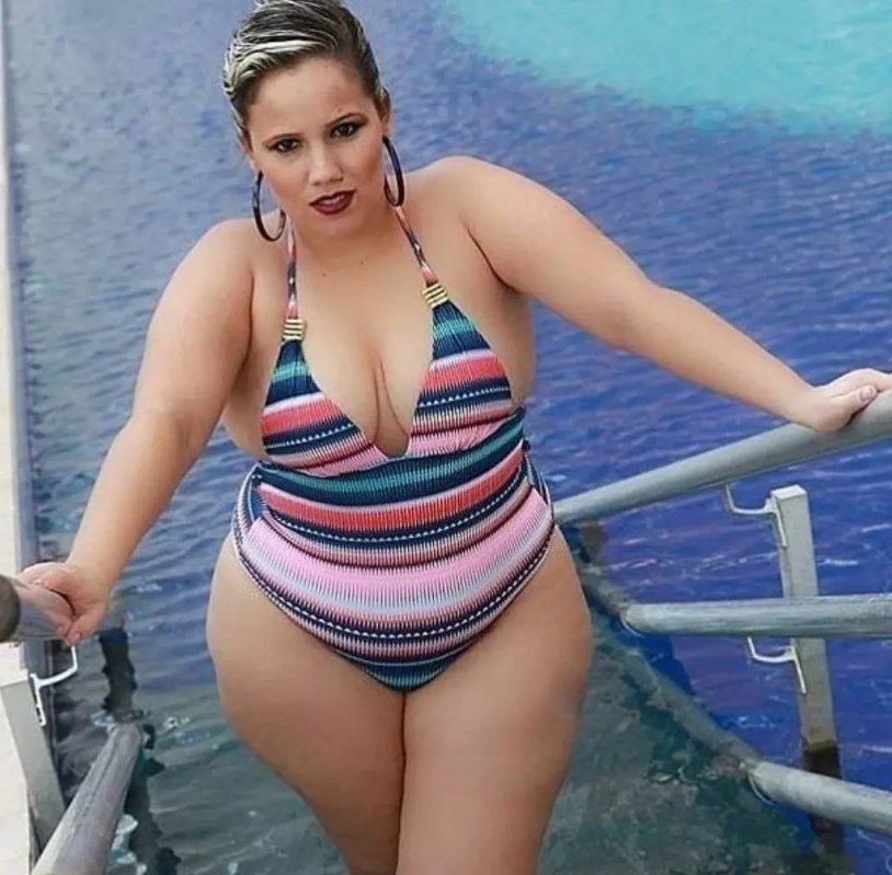 Bbw in beautiful underwear