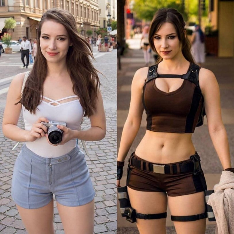 Angie Knight Lara Croft