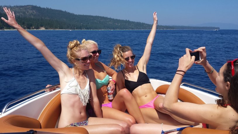WIFE Bikini Boat