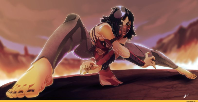 Milina Mortal Combat Foot fetish