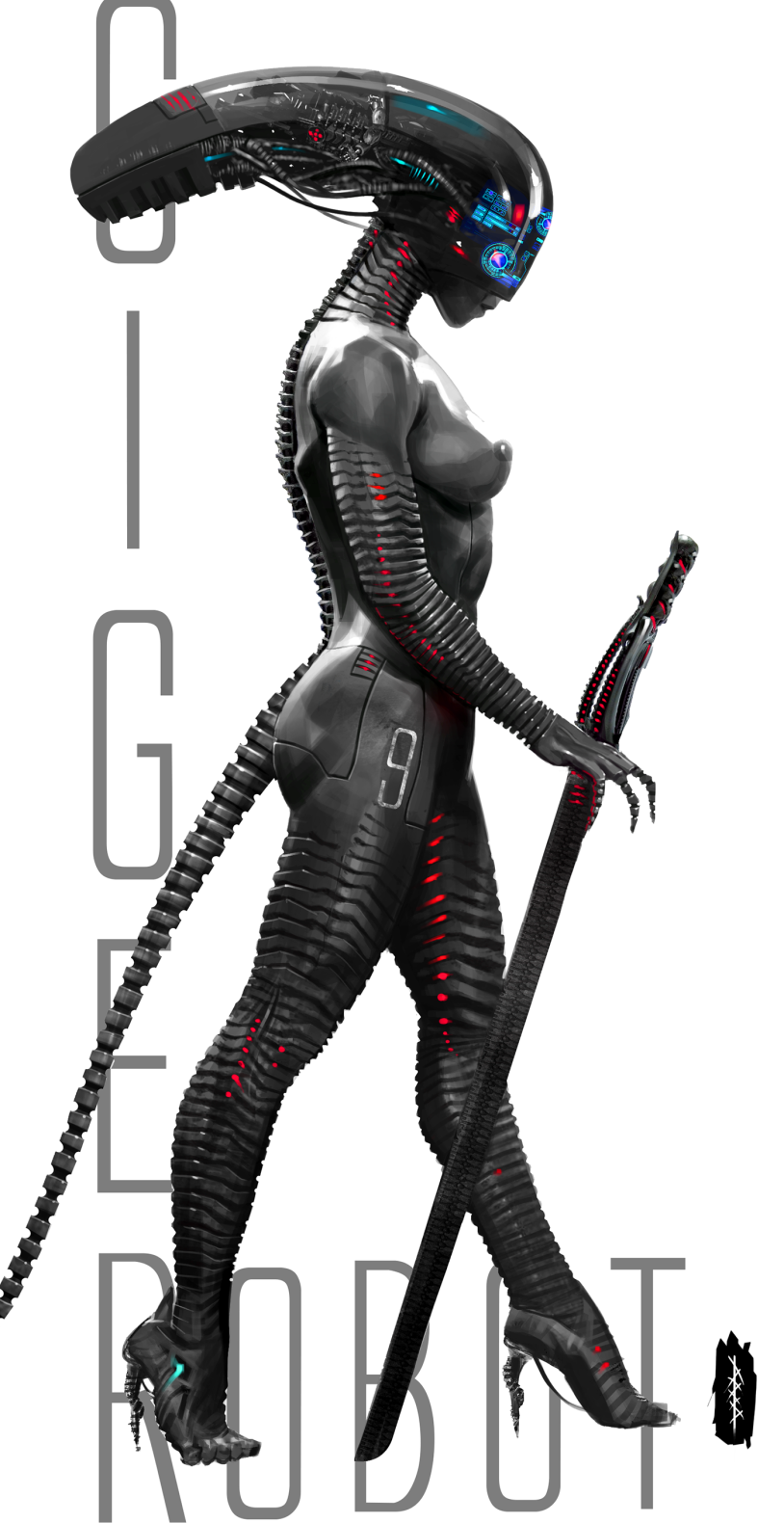 Ksenomorph Giger female