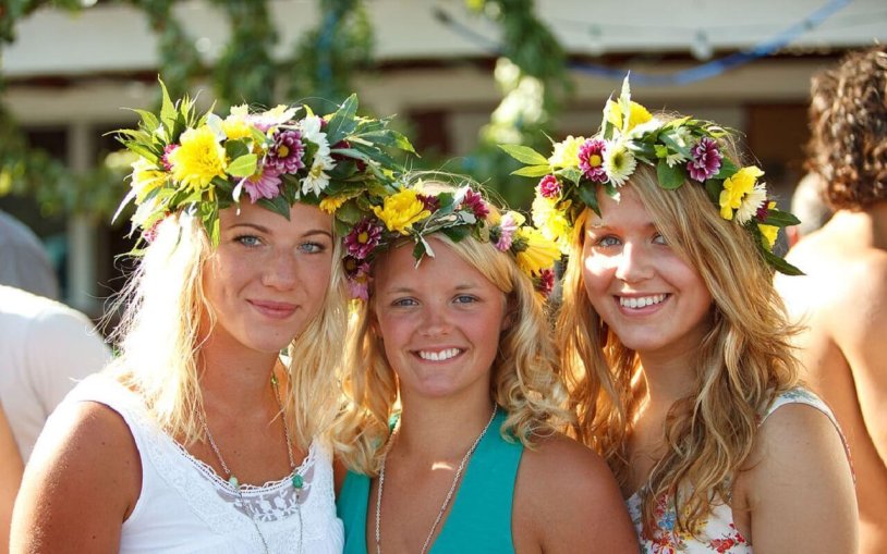 Midsommar holiday in Sweden