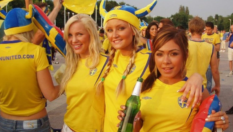 The Swedes are beautiful women