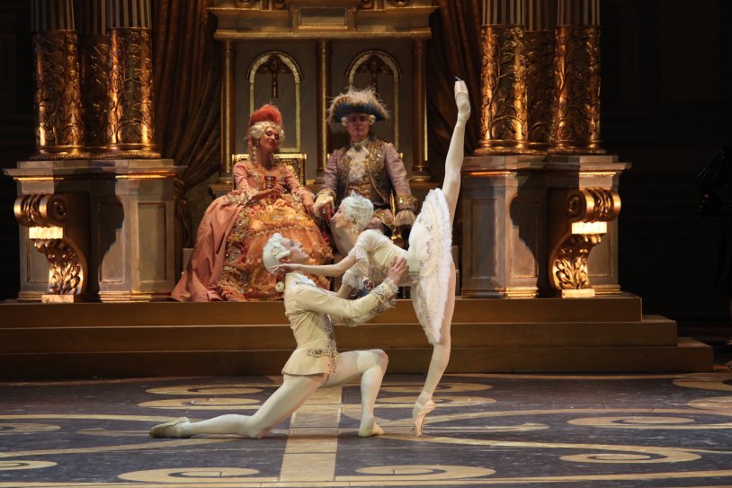 Svetlana Zakharova in the ballet Sleeping beauty