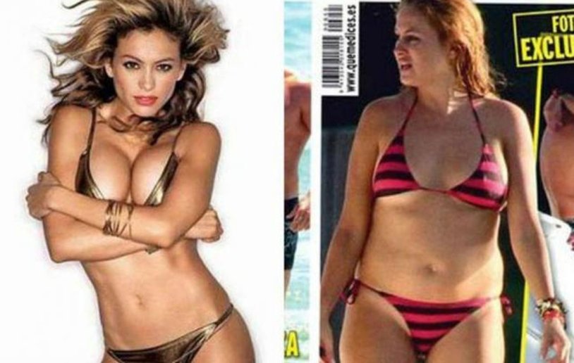 Paulina Rubio in a swimsuit