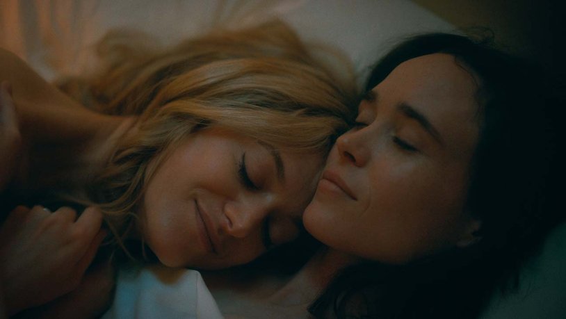 Ellen Page Academy Ambrell kiss