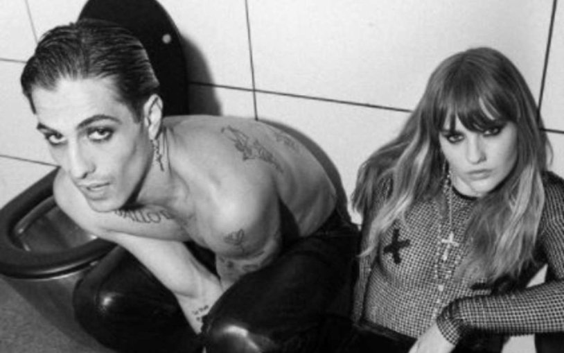 Damiano and Victoria Maneskin