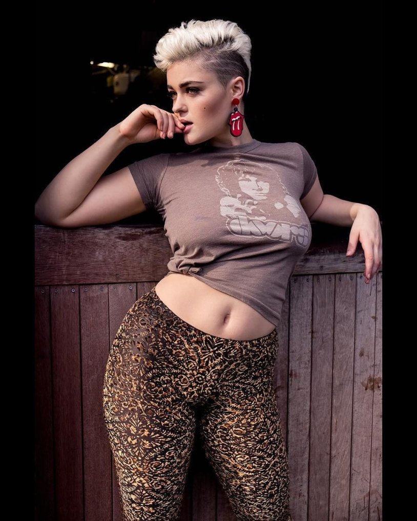 Australian model Stefania Ferrario
