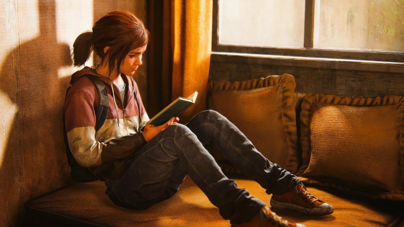Ellie in the series The Last of Us