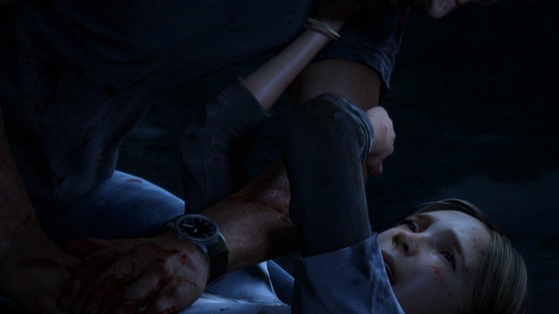 The Last of us Sarah and Clementine