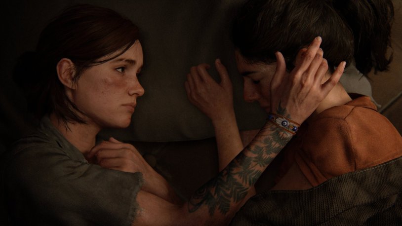 The Last of Us Ellie and Dina