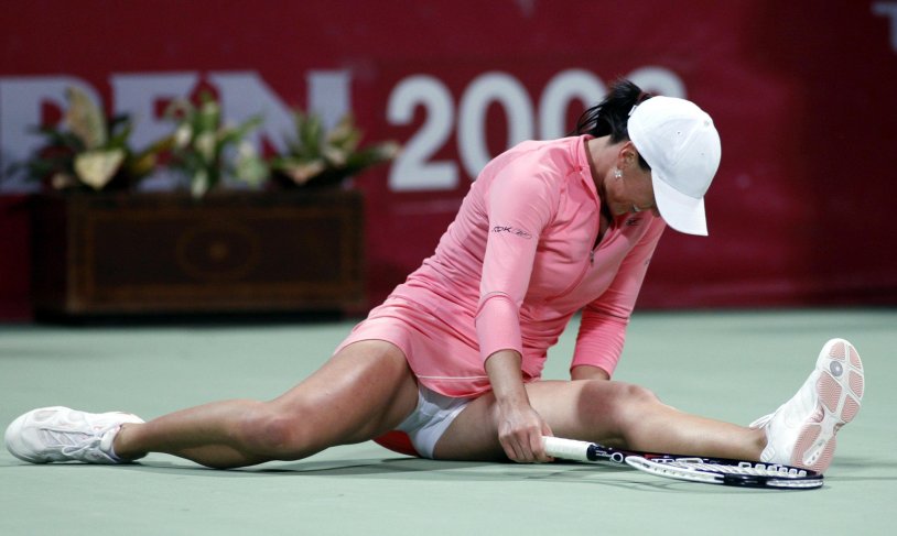 Girls in piquant poses