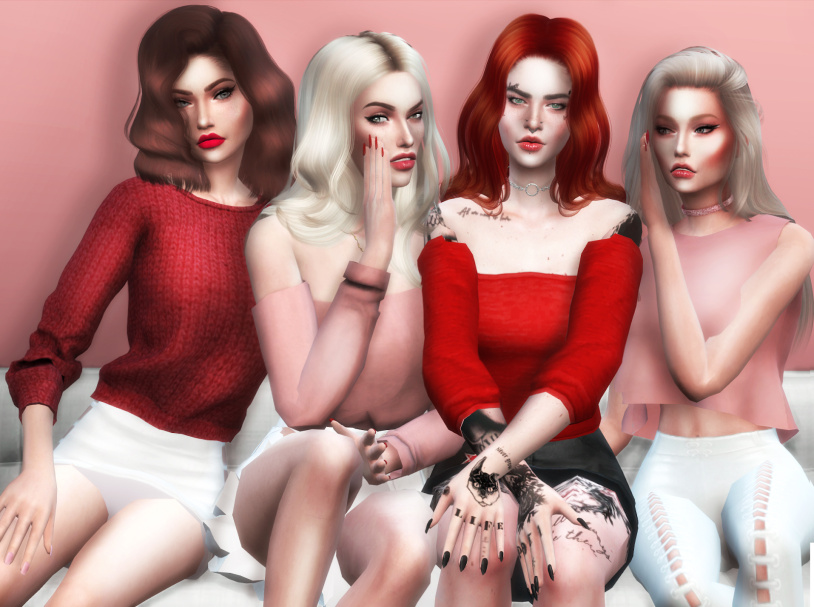 Sims 4 2 girls