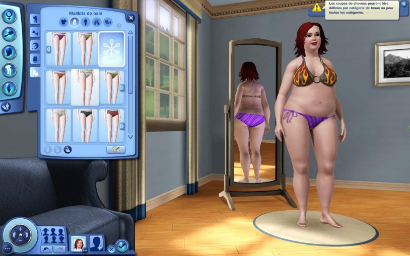 Sims 3 Fat
