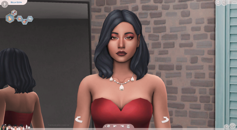 Bella Goth Sims 4 Makeover