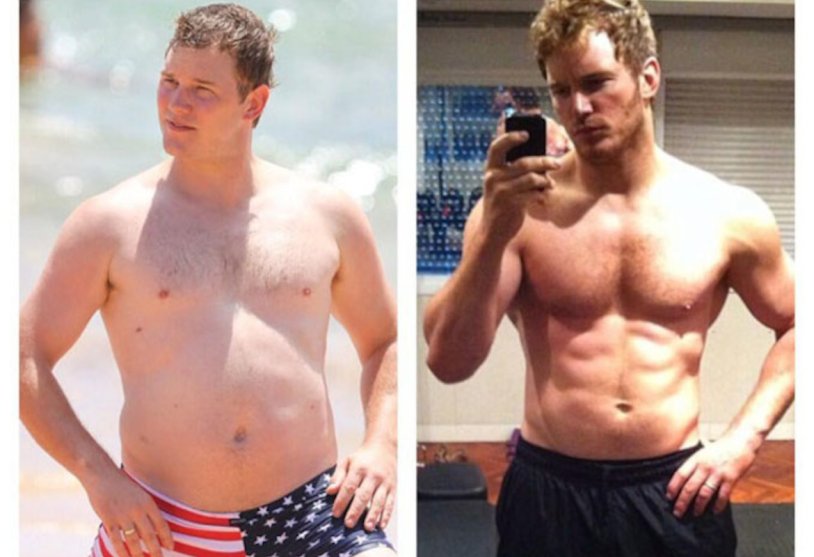 Chris Pratt before and after