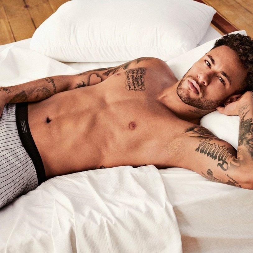 Neymar football player naked