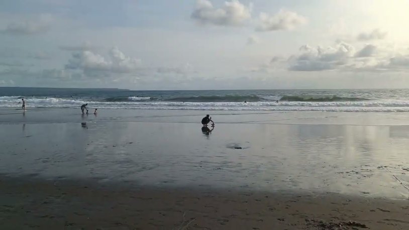 Argentinean girls on the beach