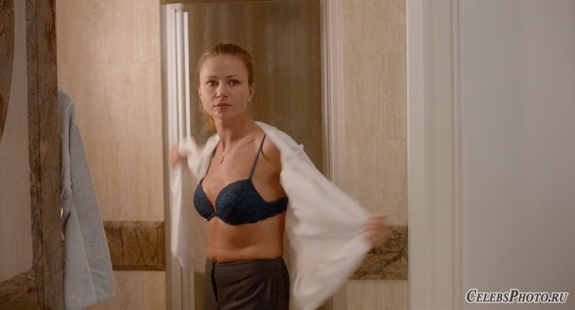 Maria Mironova in underwear