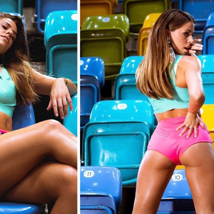 Asses of girls football players