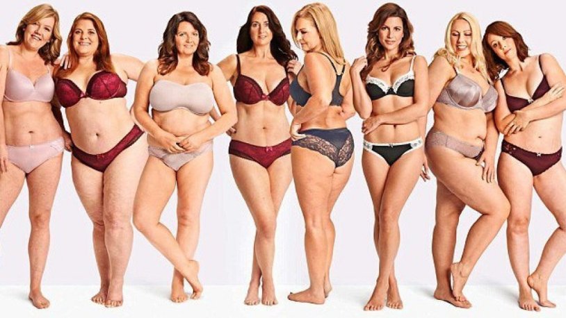 Women of different complexions