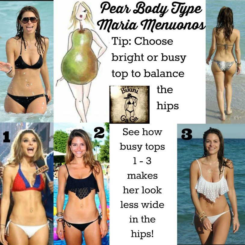 Type of figure pear naked