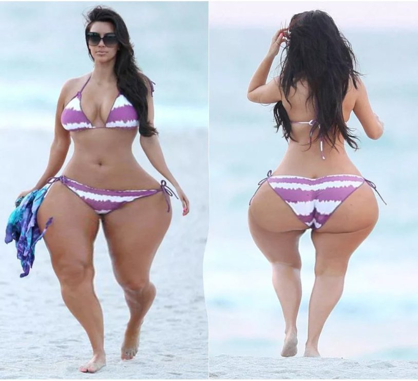 Waist Kim Kardashian