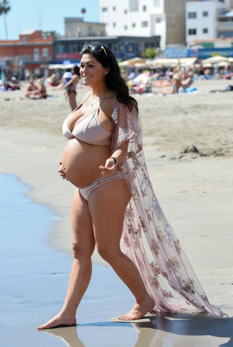 Hot pregnant