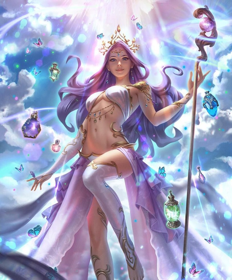 Legend of the Cryptids of the goddess girl