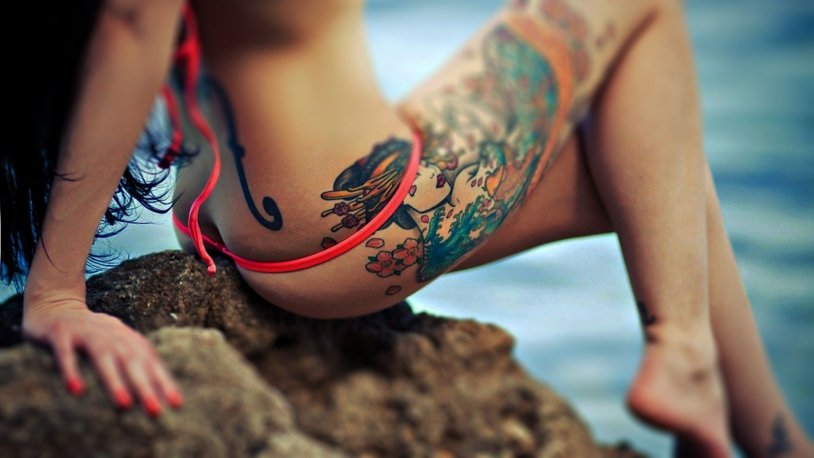 Girl tattoo