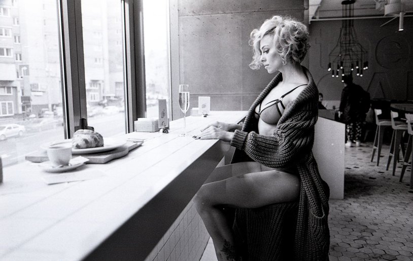 Anastasia Kumaiko stockings