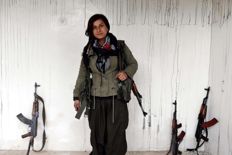 Kurdish women Peshmerga