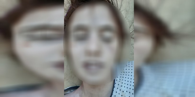 The body of a murdered woman