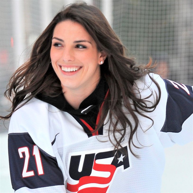 American hockey player Hilary Knight