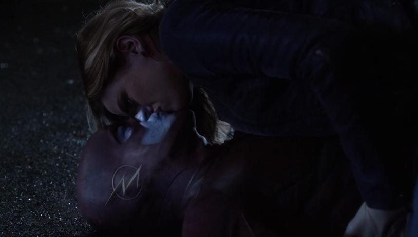 Nora West Allen and Caitlin Snow