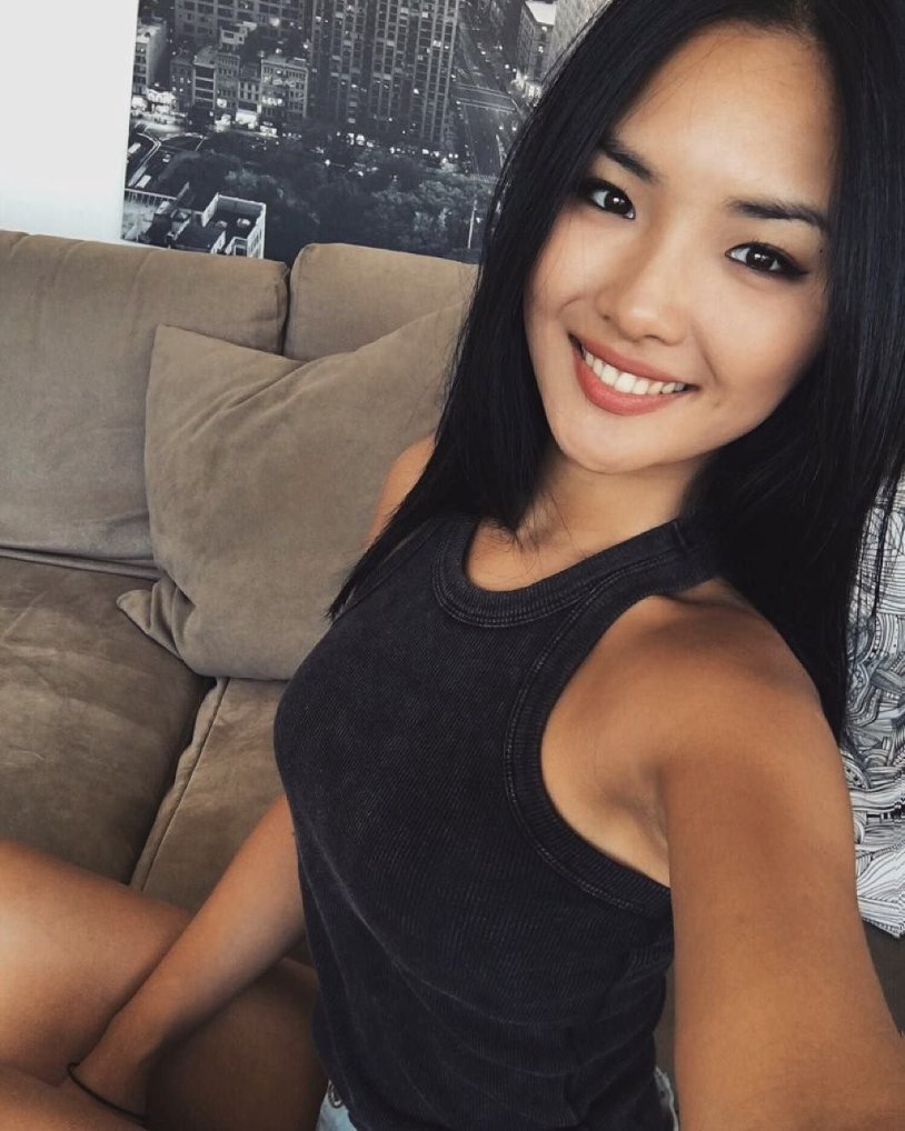 Girl Kazashka Selfie