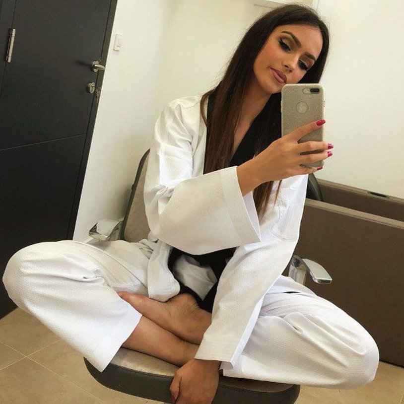 Serbian Thekvondist Sarah Demyanovich