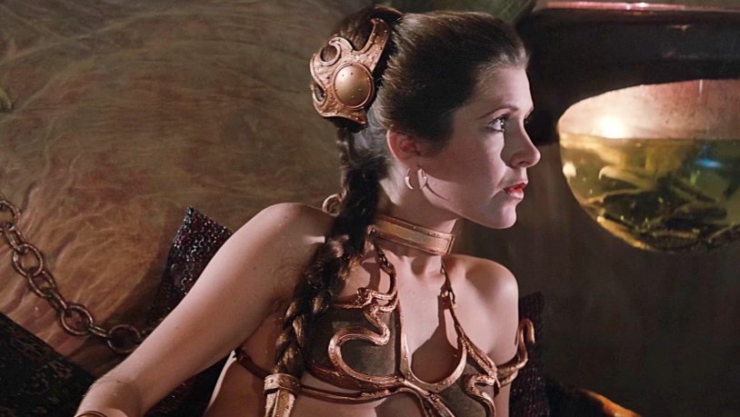 Carrie Fisher Leia Slave